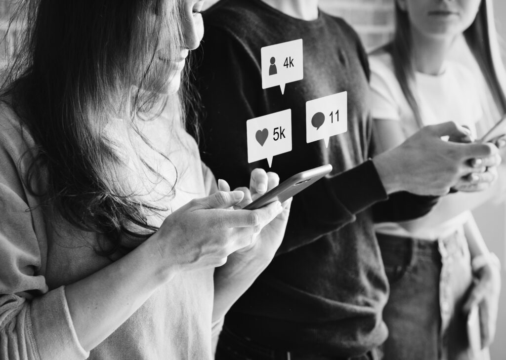 social media marketing image
